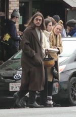 RUMER and SCOUT WILLIS and Derek Richard at All Time Restaurant in Los Feliz 02/26/2023