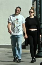 RUMER WILLIS and Derek Richard Thomas Out in Studio City 02/19/2023