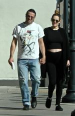 RUMER WILLIS and Derek Richard Thomas Out in Studio City 02/19/2023