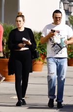 RUMER WILLIS and Derek Richard Thomas Out in Studio City 02/19/2023