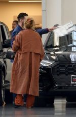 RUMER WILLIS Buys a New Audi SUV in Beverly Hills 02/13/2023