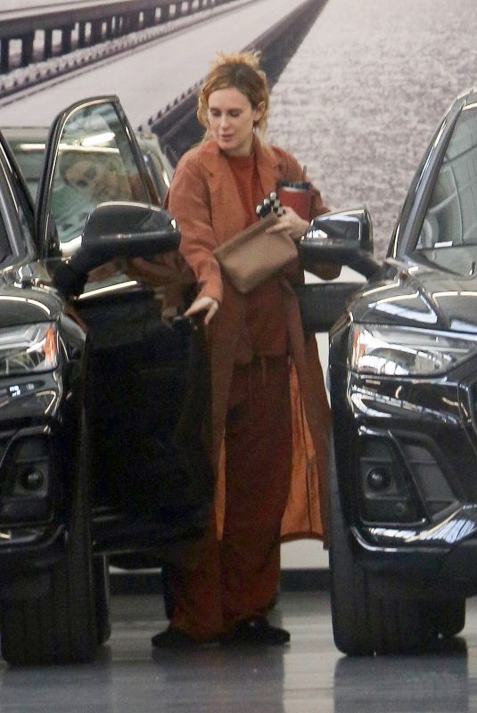 RUMER WILLIS Buys a New Audi SUV in Beverly Hills 02/13/2023