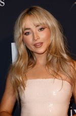 SABRINA CARPENTER at Ppre-grammy Gala & Grammy Salute to Industry Icons in Los Angeles 02/04/2023