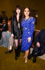 SALMA HAYEK at Gucci Fashion Show in Milan 02/24/2023
