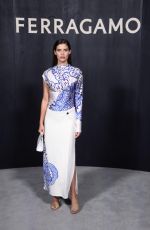 SARA SAMPAIO at Salvatore Ferragamo Fashion Show in Milan 02/25/2023