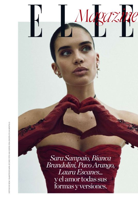 SARA SAMPAIO in Eelle Magazine, Spain February 2023