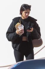 SARA SAMPAIO Leaves Urth Caffe in West Hollywood 02/15/2023