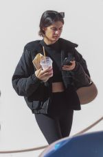 SARA SAMPAIO Leaves Urth Caffe in West Hollywood 02/15/2023