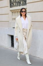 SARA SAMPIO Out in Paris 02/28/2023