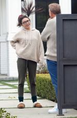 SARAH HYLAND Out and About in Los Angeles 02/26/2023