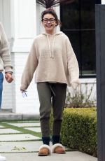 SARAH HYLAND Out and About in Los Angeles 02/26/2023