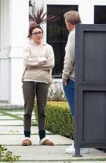 SARAH HYLAND Out and About in Los Angeles 02/26/2023
