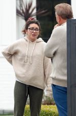 SARAH HYLAND Out and About in Los Angeles 02/26/2023