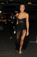 SARAH JANE CRAWFORD Arrives at Manny Norte X Bicardi Brits Awards Afterparty in London 02/11/2023