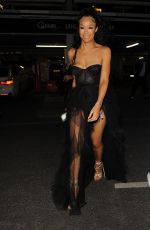 SARAH JANE CRAWFORD Arrives at Manny Norte X Bicardi Brits Awards Afterparty in London 02/11/2023