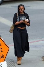 SASHA OBAMA Out and About in Los Angeles 02/17/2023