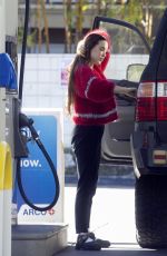 SCOUT WILLIS at a Gas Station in Los Feliz 02/07/2023