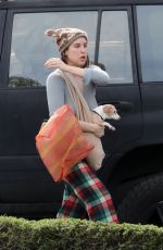 SCOUT WILLIS Out Shopping with Her Dog at Michaels in Studio City 02/17/2023