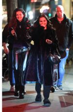 SELENA GOMEZ, NICOLA PELTZ and Brooklyn Beckham Out for Dinner at Carbone in New York 02/07/2023