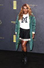 SERENA WILLIAMS at Moncler Presents: The Art of Genius in London 02/20/2023