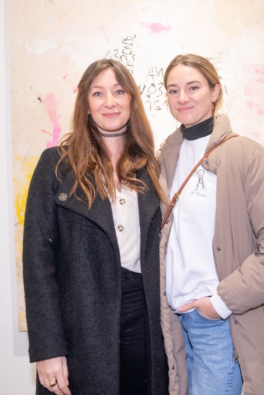 SHAILENE WOODLEY at Sav Gallery Opening in West Hollywood 02/16/2023