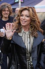 SHANIA TWAIN Arrives at Heart Radio in London 02/08/2023