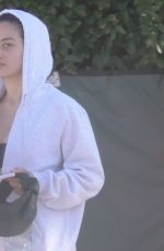 SHANINA SHAIK Heading to Hot Pilates Class in West Hollywood 01/31/2023