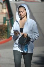 SHANINA SHAIK Heading to Hot Pilates Class in West Hollywood 01/31/2023