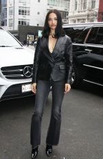 SHANINA SHAIK Out at New York Fashion Week 02/09/2023