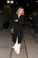 SIENNA MILLER Arrives at Opening of Caviar Kaspia at Mark Hotel in New York 02/10/2023