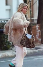 SIENNA MILLER Leaves a Nail Salon in New York 02/07/2023