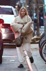 SIENNA MILLER Leaves a Nail Salon in New York 02/07/2023