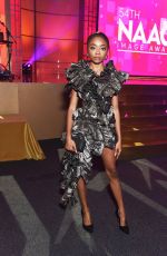 SKAI JACKSON at Naacp Awards Program and Dinner in Los Angeles 02/24/2023