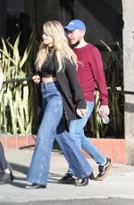 SOFIA REYES on the Set of Her New Project in Los Angeles 02/08/2023