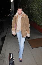 SOFIA RICHIE Out for Dinner in Santa Monica 02/18/2023