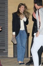 SOFIA RICHIE Out for Dinner with Friends at Nobu in Malibu 02/01/2023