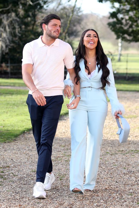 SOPHIE KASAEI Filming in Essex for Upcoming Series on ITVBe 02/16/2023