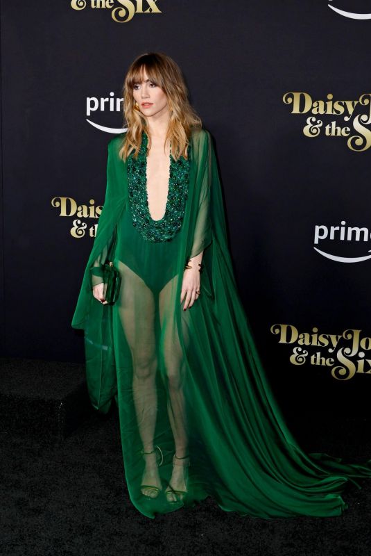 SUKI WATERHOUSE at Daisy Jones & The Six Premiere in Los Angeles 02/23/2023