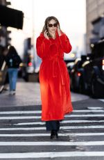 SUKI WATERHOUSE Out and About in New York 01/30/2023