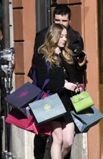 SYDNEY SWEENEY at a Photoshoot in Rome 02/12/2023