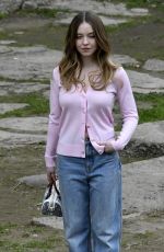 SYDNEY SWEENEY at a Photoshoot in Rome 02/12/2023