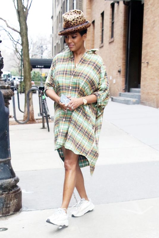 TAMRON HALL Leaves Tamron Hall Show in New York 02/23/2023