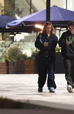 TANA HOLDING and Cruz Beckham Night Out in London 02/09/2023