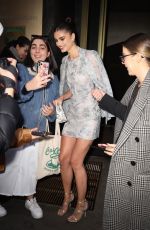 TAYLOR HILL Leaves Her Hotel in Milan 02/23/2023