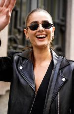 TAYLOR HILL Out at at Milan Fashion Week 02/25/2023