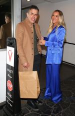 TEDDI MELLENCAMP Leaves E Baldi Restaurant in Beverly Hills 02/15/2023