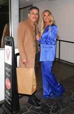 TEDDI MELLENCAMP Leaves E Baldi Restaurant in Beverly Hills 02/15/2023