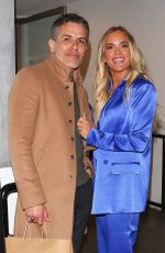 TEDDI MELLENCAMP Leaves E Baldi Restaurant in Beverly Hills 02/15/2023