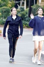 TERI HATCHER Out Hikinig with Her Daughter in Studio City 02/04/2023