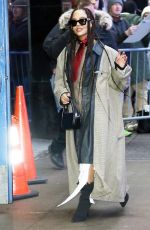 TESSA THOMPSON Leaves Good Morning America in New York 02/23/2023